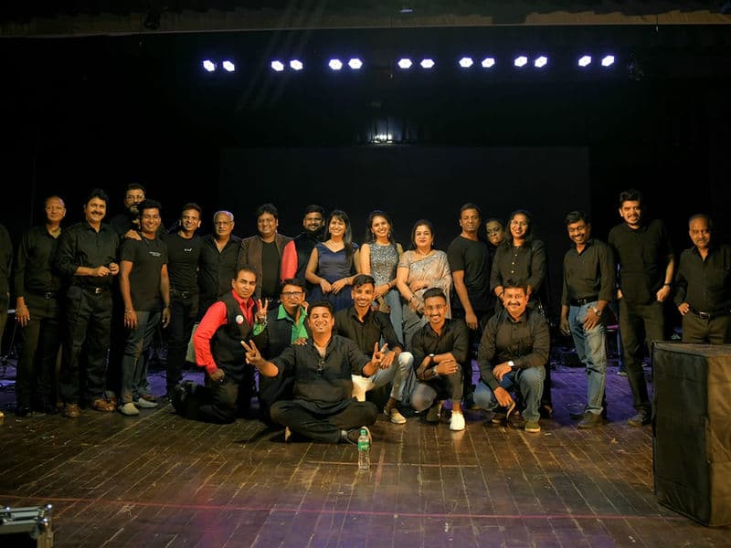Kkomal Krusshna at music event with celebrities